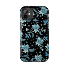 Load image into Gallery viewer, Blue Flowers-Tough Phone Cases
