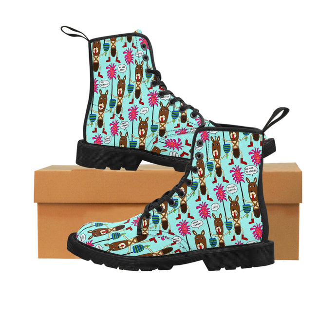 Warrior-Women's Canvas Boots