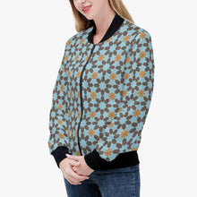 Load image into Gallery viewer, New York memories in blue-Trending Women’s Jacket
