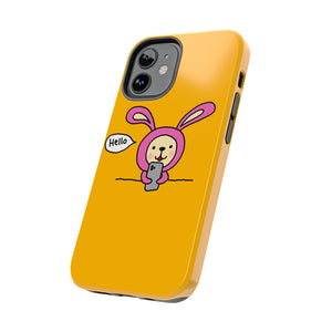 Hello Bunny-Tough Phone Cases