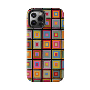 Colorful Square-Tough Phone Cases