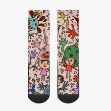 Load image into Gallery viewer, You are not Alone  in Pink- Socks
