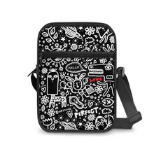 Load image into Gallery viewer, 'Everything is Pefect in Black' Messenger Bag
