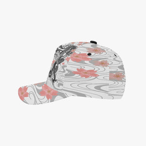 Yozakura white-Baseball Caps