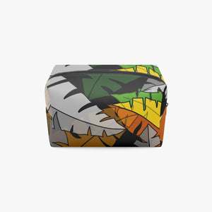 585. Boxy Makeup Bag Jungle