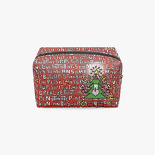 Load image into Gallery viewer, 585. ‘Santa Tree’ Boxy Makeup Bag
