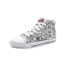 Load image into Gallery viewer, Happy Bunny -Unisex High Top Canvas Shoes
