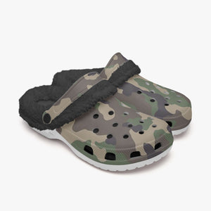 Camo-Lined  Clogs