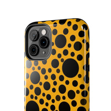 画像をギャラリービューアに読み込む, Yellow with black dots - Phone Cases
