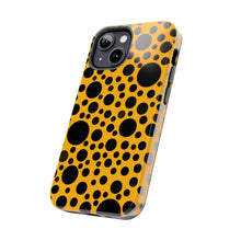 画像をギャラリービューアに読み込む, Yellow with black dots - Phone Cases
