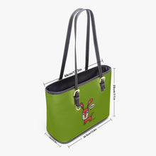 画像をギャラリービューアに読み込む, 586. Large Leather Tote Bag Deer
