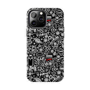 Everything is Perfect on Black-Tough Phone Cases