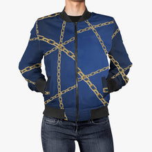 Load image into Gallery viewer, 1124. &#39;Chain&#39; Men&#39;s Bomber Jacket
