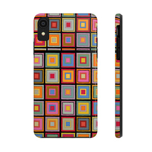 Colorful Square-Tough Phone Cases