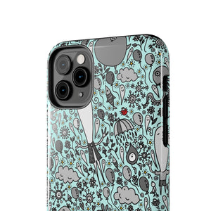 Deram in Turqoise-Tough Phone Cases