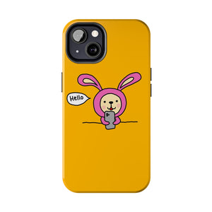 Hello Bunny-Tough Phone Cases