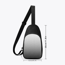 Load image into Gallery viewer, White with Black dots- Chest Bag
