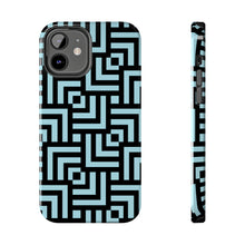 画像をギャラリービューアに読み込む, Square chevron Blue-Tough Phone Cases
