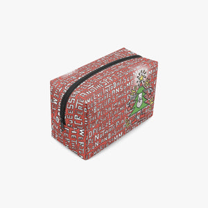 585. ‘Santa Tree’ Boxy Makeup Bag