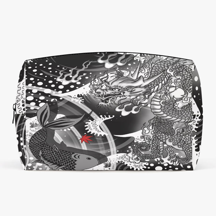 ToryuMon black-Large Capacity Travel Makeup Bag