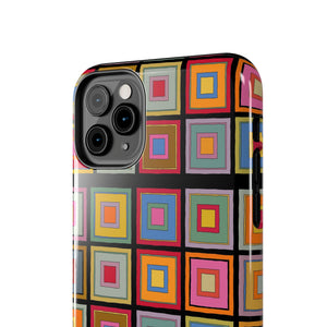 Colorful Square-Tough Phone Cases