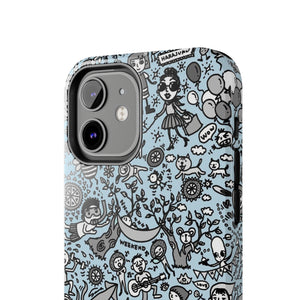 Good time in Blue-Tough Phone Cases