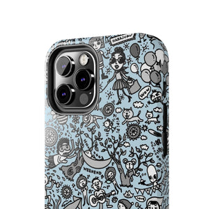 Good time in Blue-Tough Phone Cases