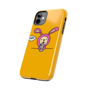 Hello Bunny-Tough Phone Cases