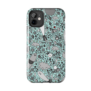 Deram in Turqoise-Tough Phone Cases