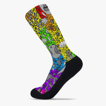 Load image into Gallery viewer, Dream in rainbow- Reinforced Sports Socks
