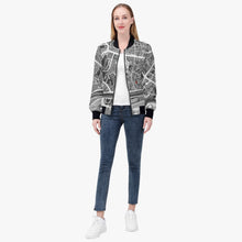 Load image into Gallery viewer, Map-Trending Women’s Jacket
