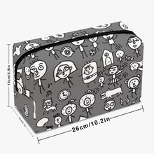 画像をギャラリービューアに読み込む, Friends on the Earth-Large Capacity Travel Makeup Bag
