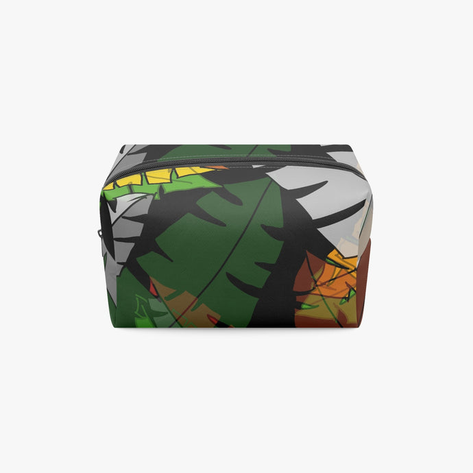 585. Boxy Makeup Bag Jungle