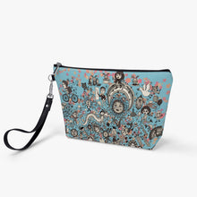 Load image into Gallery viewer, Unknown World in Blue-Zipper Sling  Bag
