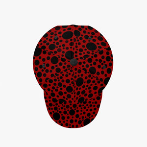 Red with black dots-Baseball Caps