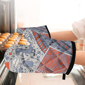 Oven glove(two pieces)