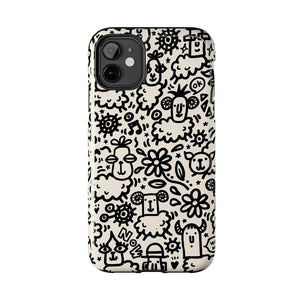 ‘Be Loved Sheep’ Phone Cases