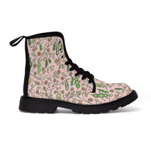 Load image into Gallery viewer, Beans in Pink -Women&#39;s Canvas Boots
