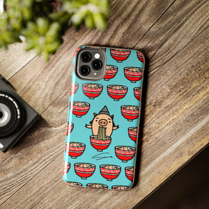 Ramen pig - Phone Cases