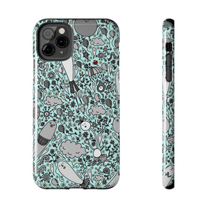 Deram in Turqoise-Tough Phone Cases