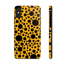 画像をギャラリービューアに読み込む, Yellow with black dots - Phone Cases
