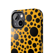 画像をギャラリービューアに読み込む, Yellow with black dots - Phone Cases
