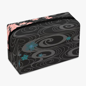 Yozakura black-.Large Capacity Travel Makeup Bag