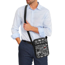 Load image into Gallery viewer, 'Everything is Pefect in Black' Messenger Bag
