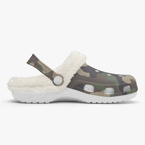 Camo-Lined  Clogs