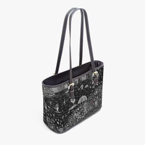 586. Large -Leather Tote Bag Cozy