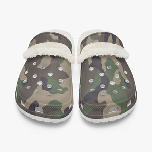 Camo-Lined  Clogs