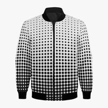 画像をギャラリービューアに読み込む, White with black dots- Trending Women’s Jacket
