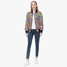 画像をギャラリービューアに読み込む, Rainbow threads-. Trending Women’s Jacket
