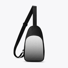 画像をギャラリービューアに読み込む, White with Black dots- Chest Bag
